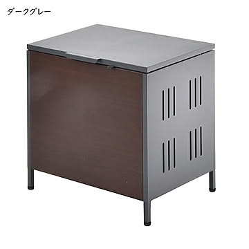 屋外ゴミ収納庫 組立式 Lucre Sサイズ ONGS0395 幅640x奥行475x高さ615mm B.Bファニシング