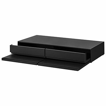 tower タワー (山崎実業)ツーウェイキッチン家電下引き出し＆スライドテーブル W80 Tower Under-Appliance Drawer And Pull-Out Shelf - W80