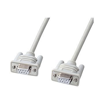 まとめサンワサプライエコRS-232Cケーブル D-Sub9pinメス 3.0m KR-ECM3 1本×3セット