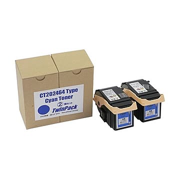 トナーカートリッジ CT202464汎用品 シアン 1箱2個