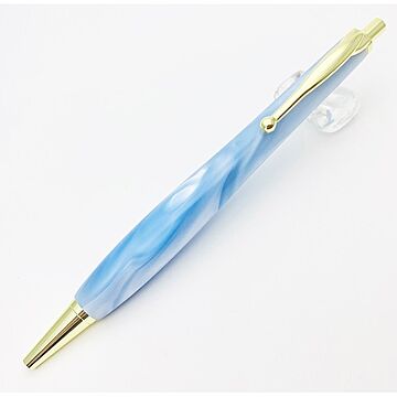 日本製 アクリルボールペン/文房具 【ブルー】 0.7mm 文具 オフィス用品 ステーショナリー