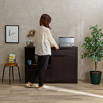 Spinat（シュピナート） キッチンカウンター ロータイプ・幅118cm m12808