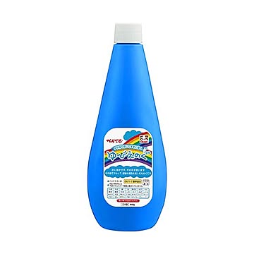 （まとめ） ぺんてる ゆびえのぐ 650g あおWHGT23 1本 ×5セット