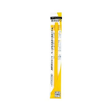 （まとめ） トンボ鉛筆 色鉛筆1500黄 5本組【×20セット】