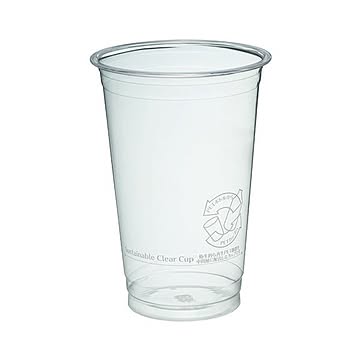 （まとめ）サンナップ サスティナブルクリアーカップ 510ml（17オンス）C92-510SCC 1パック（40個）【×10セット】