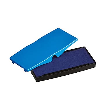 まとめ シャイニー スタンプ内蔵型角型印S-855専用パッド 青 S-855-7BL 1個  ×30セット