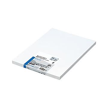 （まとめ）コクヨ ワープロ用フィルムラベル A4ノーカット 透明・ツヤ消し タイ-2211 1冊（50シート）【×3セット】