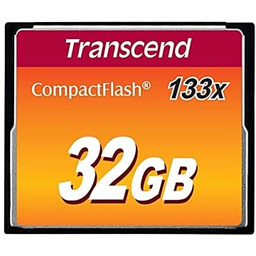 トランセンドジャパン 32GB コンパクトフラッシュカード TS32GCF133