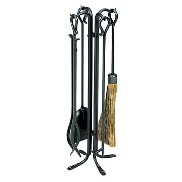 薪ストーブツール 組立式 ヴィンテージツールセット PA8256 幅25x奥行25x高さ70cm ダッチウエスト