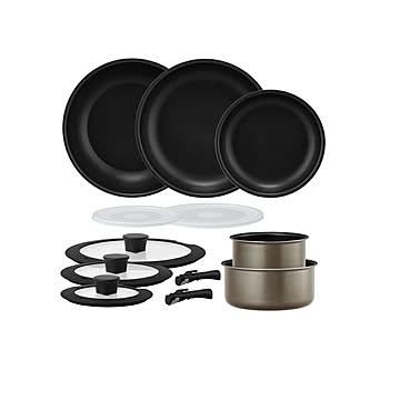 ダイヤモンドコートパン 12点セット IH／ガス火対応 IPDCI-T12 全3色