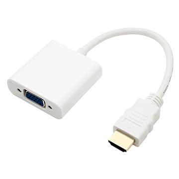FullHD対応 HDMI - D-sub 変換アダプタ ホワイト HDA-DS01/WH