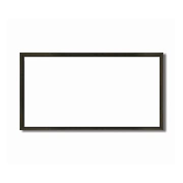 【長方形額】木製額 縦横兼用額 前面アクリル仕様 ■黒茶色長方形額（500×250mm）コクタン色
