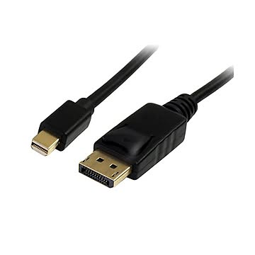 （まとめ）StarTech MiniDisplayPort-DisplayPort 1.2 変換ケーブル 2m MDP2DPMM2M 1本【×3セット】