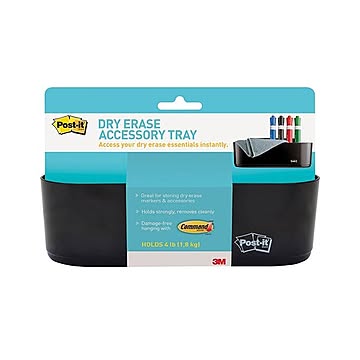 3M ポスト・イット ペンホルダーコマンドタブ（L）クリア4枚入り DEFTRAY 1セット（12個）