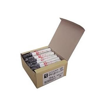 油性マーカー マジックインキ No.500 細書き用 黒 50本セット
