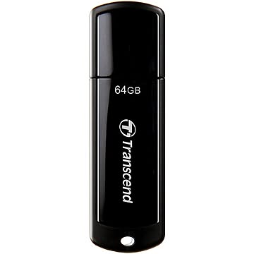 Transcend USBメモリ 64GB USB 3.1 ブラック TS64GJF700