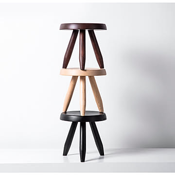 Berger & Méribel Tabouret スツール ブラック Mサイズ