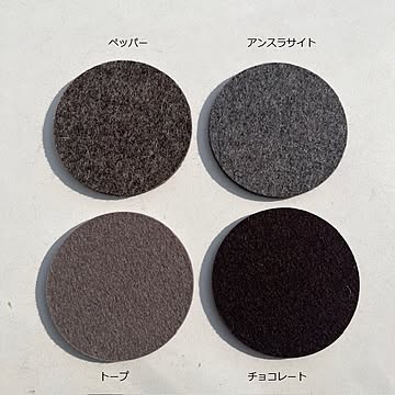 【HEY SIGN】ウールフェルト コースター サークル　5mm 　ハイサイン