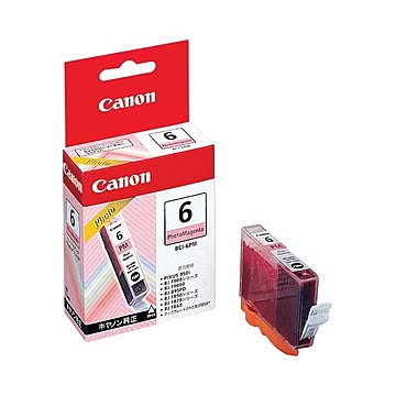 （まとめ） キャノン Canon インクタンク BCI-6PM フォトマゼンタ 4710A001 1個 【×10セット】