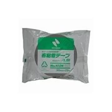 （まとめ）ニチバン カラー布テープ 102N-50 50mm*25m オリーブ【×10セット】