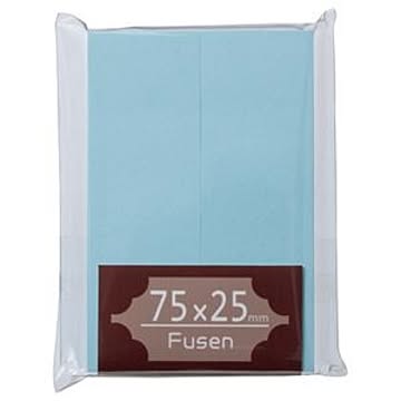 （まとめ） TANOSEE ふせん 75×25mm 空 1パック（2冊） 【×30セット】