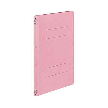 (まとめ) コクヨ フラットファイル(ダブルとじ具タイプ) A4タテ 150枚収容 背幅18mm ピンク フ-VD10P 1セット(10冊) 【×4セット】