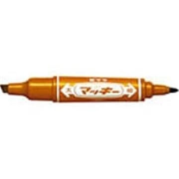 (業務用200セット) ZEBRA ゼブラ 油性ペン/ハイマッキー 【太字・細字/ライトブラウン】 MO-150-MC-LE