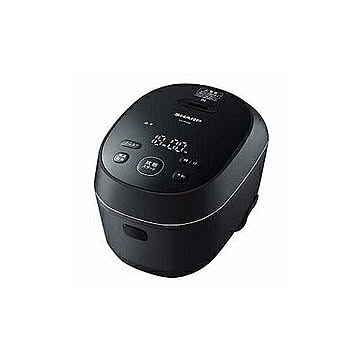 SHARP 炊飯器 IH KS-HF05B-B ブラック系 3合
