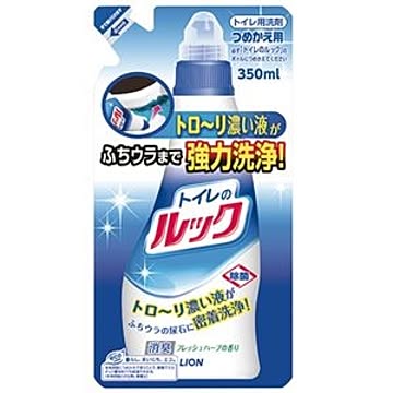 (まとめ) ライオン トイレのルック つめかえ用 350ml 1個 【×15セット】