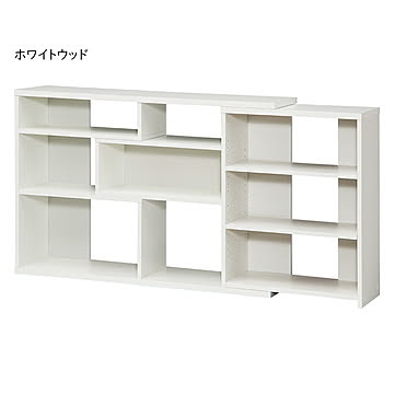 本棚 組立式 ECラック ECR8012R 幅118〜155x奥行29.5x高さ80cm 大洋