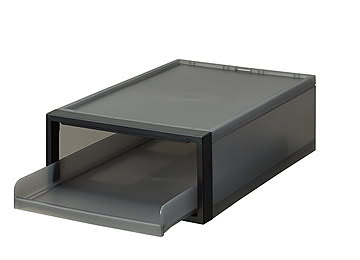 like-it ライクイット Closet System クローゼットシステム トレー(S) CS-T4 クローゼット収納 収納ケース 収納ボックス 抜け落ち防止構造