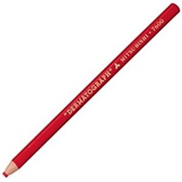 (業務用30セット) 三菱鉛筆 ダーマト鉛筆 K7600.15 赤 12本入