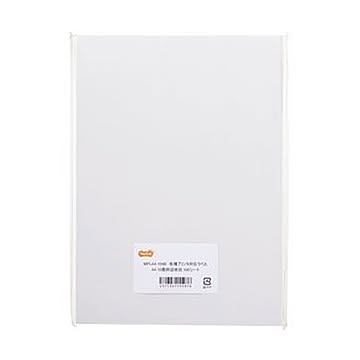 （まとめ）TANOSEE 各種プリンタ対応ラベルA4 10面 86.4×50.8mm 四辺余白付 1冊（100シート）【×10セット】