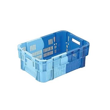 業務用食品用コンテナボックス NF-M215B ダークブルー 材質PP