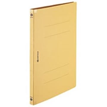 (業務用5セット) フラットファイル/紙バインダー 【A4/2穴 120冊入り】 背表紙強化タイプ D128J-12YL イエロー(黄)