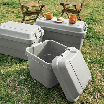 Risu TC30 トランクカーゴ 収納ボックス 30L グリーン＆グレー