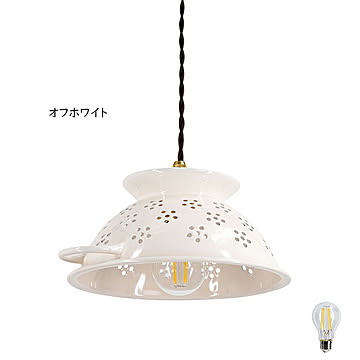 照明 LED電球付 コランダー 1灯 ペンダントライト TC-1004-COLANDER 幅295x奥行240x高さ1060mm TIC