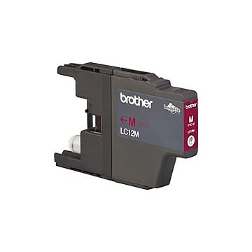 （まとめ）ブラザー インクカートリッジ LC12Mマゼンタ【×10セット】