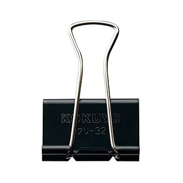 （まとめ）コクヨ ダブルクリップ 特大口幅41mm クリ-32 1セット（10個）【×10セット】