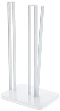 山崎実業 タワー 片手で切れるキッチンペーパーホルダー ホワイト