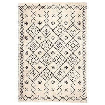 ROYAL NOMADIC ラグマット 135cm×190cm アイボリー 長方形 ウィルトン