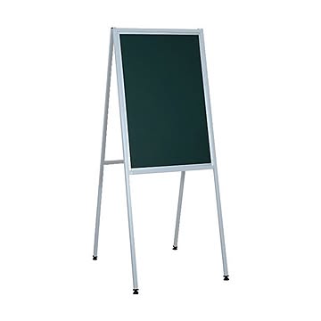 まとめライトベスト アルミ製案内版 片面 黒板MA23G 1台×3セット
