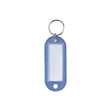 （まとめ）ジョインテックス キーホルダー青30個入 B350J-BL【×10セット】