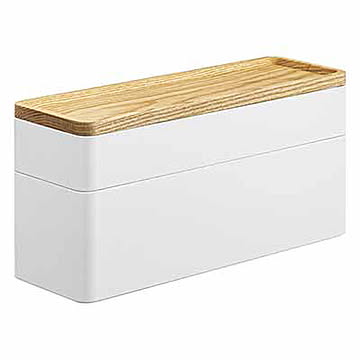 RIN リン(山崎実業) トレー付きスリムアクセサリー＆時計ケース Accessory Holder & Watch Case With Tray アクセサリー収納 時計ケース 時計収納ボックス