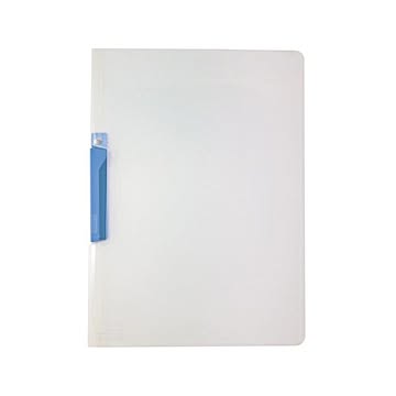 （まとめ） クリップインファイル A4判タテ型 SSS-105-10 ブルー 1冊入 【×20セット】