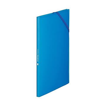 まとめキングジム クリアーファイルホルダーイン A4タテ 8ポケット 青 6171TW 1冊 ×10セット