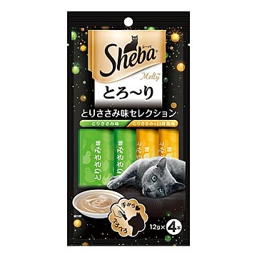 〔まとめ〕 キャットフード ペットフード SMT12シーバメルティ ささみ味12g×4P 48セット 猫用品 ペット用品【代引不可】