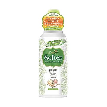（まとめ）ミツエイ LOVELINEソフターホワイトムスクの香り 本体 600ml 1本【×10セット】