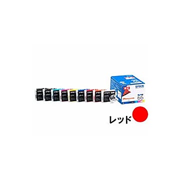 (業務用5セット) 【純正品】 EPSON エプソン インクカートリッジ 【ICR66 レッド】