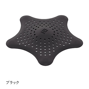 Umbra アンブラ スターフィッシュ ヘアーキャッチャー STARFISH HAIR CATCHER 洗面台 排水口カバー ゴミ受け 掃除 排水口ネット ゴム製 ラバー製